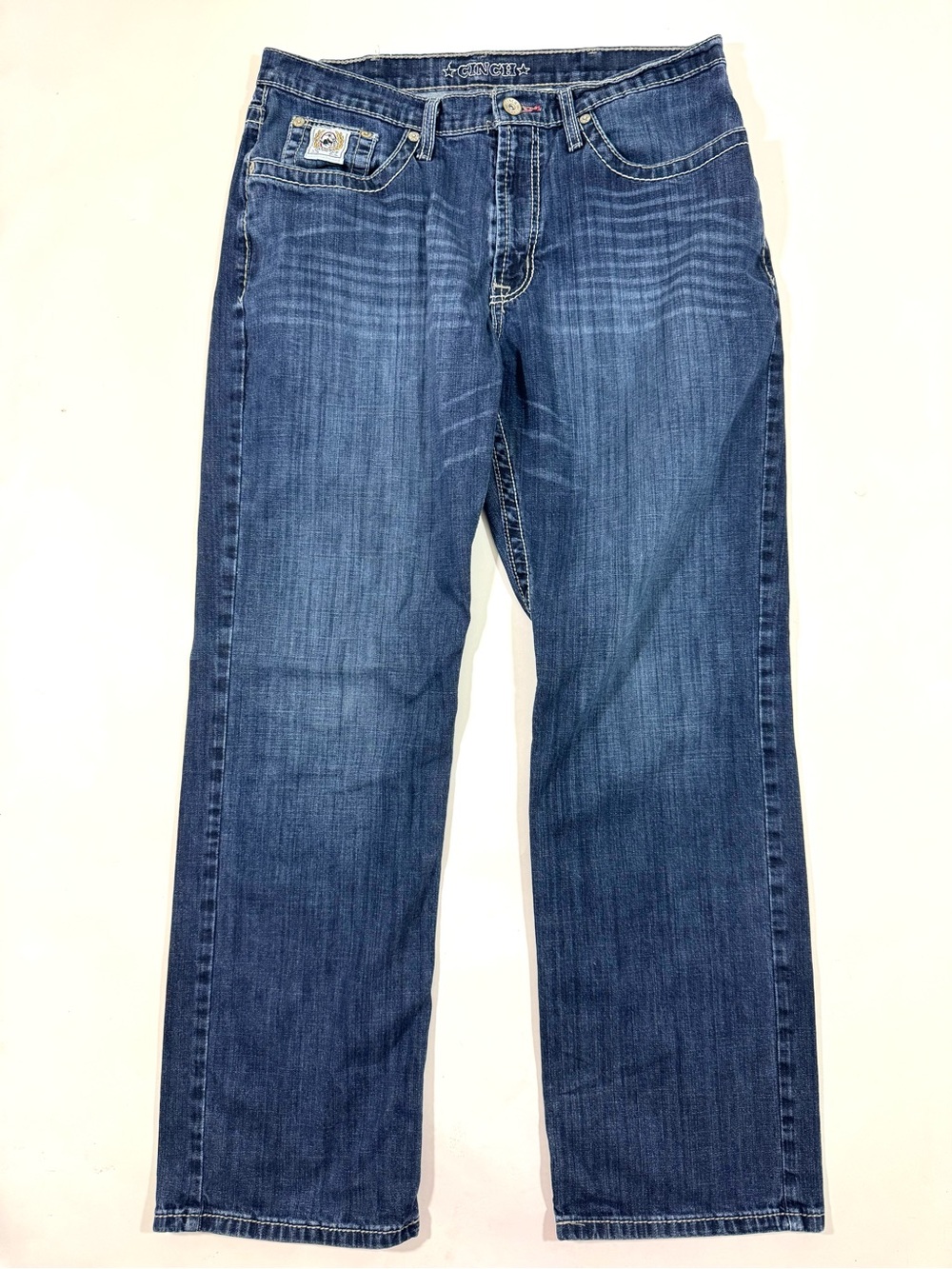 Cinch Mens Mid Rise Relaxed Jeans